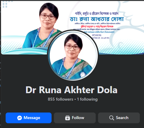 Dr. Runa Akter Dola